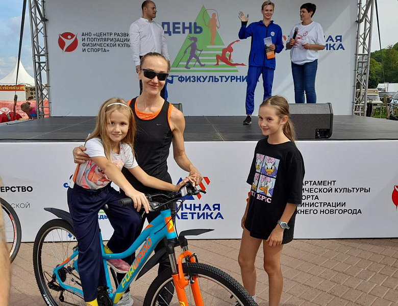 Ольга Онуфриенко - победитель забега «Чкаловская лестница»